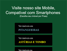 Tablet Screenshot of apartamentosnoguaruja.com.br